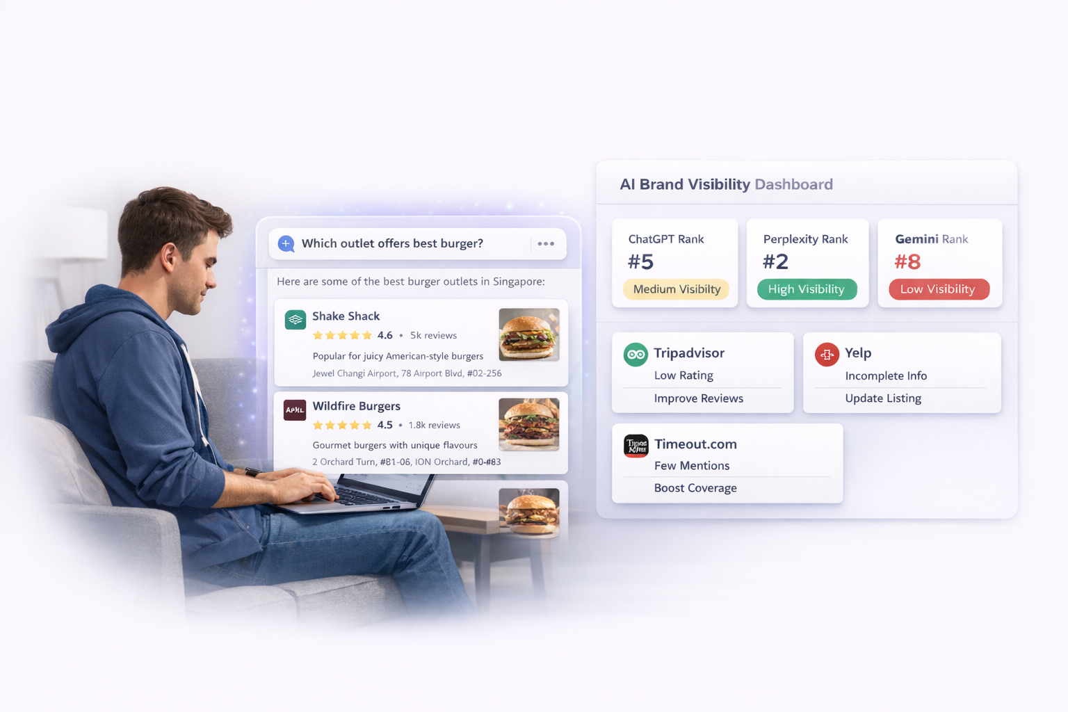 AI Search Visibility Platform